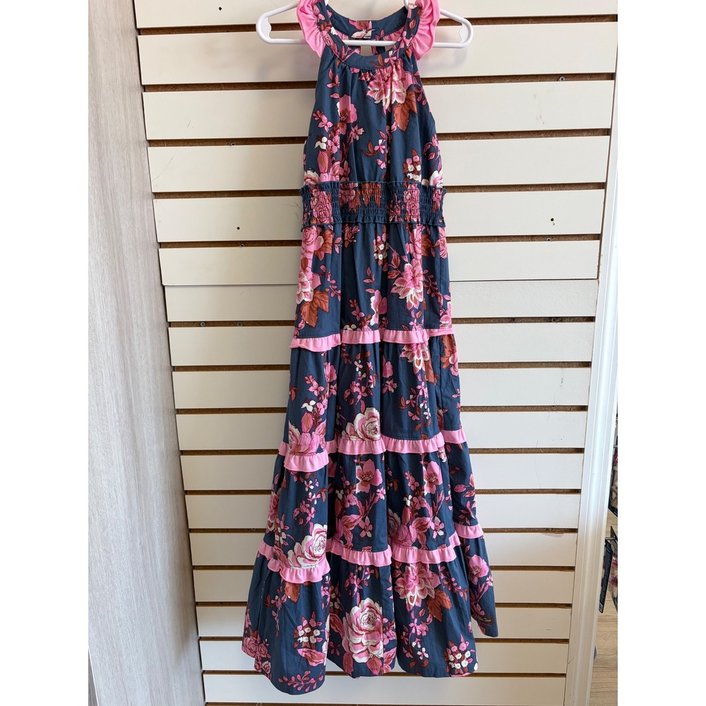 NWOT Matilda Jane Enchanted Garden Clarabelle Halter Maxi Dress Size 6